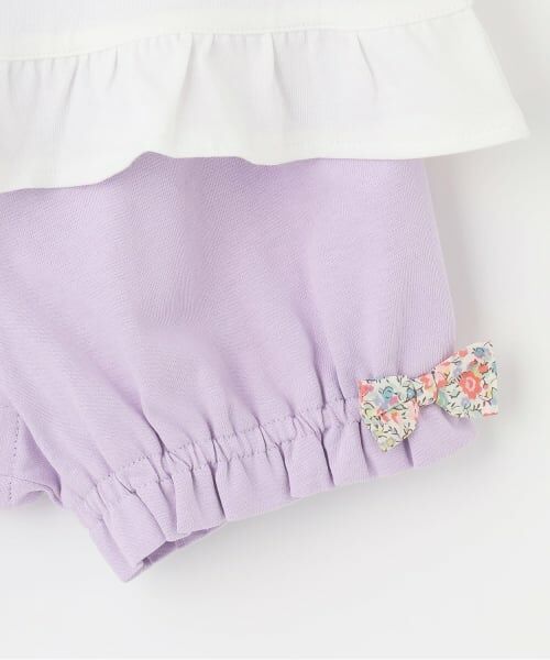 sense of wonder / センス オブ ワンダー ベビー・キッズウエア | リバティウサクマアップリケベビースーツ | 詳細9