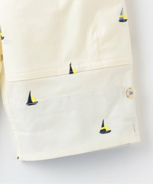 sense of wonder / センス オブ ワンダー ショート・ハーフ・半端丈パンツ | ヨット刺しゅうハーフパンツ | 詳細5