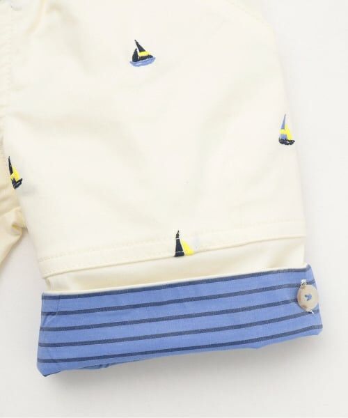 sense of wonder / センス オブ ワンダー ショート・ハーフ・半端丈パンツ | ヨット刺しゅうハーフパンツ | 詳細6
