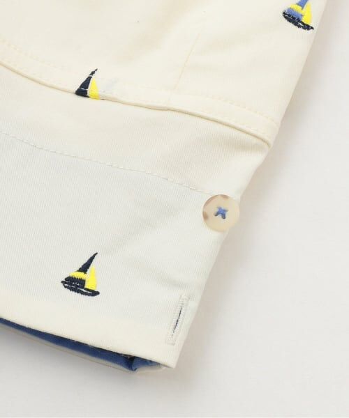 sense of wonder / センス オブ ワンダー ショート・ハーフ・半端丈パンツ | ヨット刺しゅうハーフパンツ | 詳細7