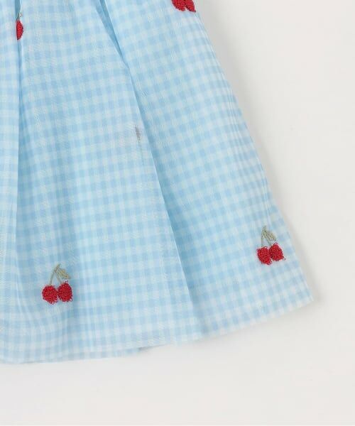 sense of wonder / センス オブ ワンダー ミニ・ひざ丈スカート | チェリー刺しゅうチュールスカート | 詳細3