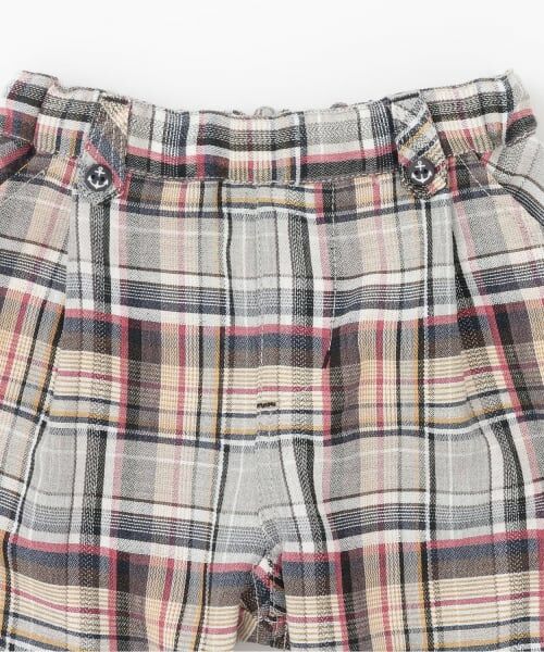 sense of wonder / センス オブ ワンダー ショート・ハーフ・半端丈パンツ | チェックタックハーフパンツ | 詳細2