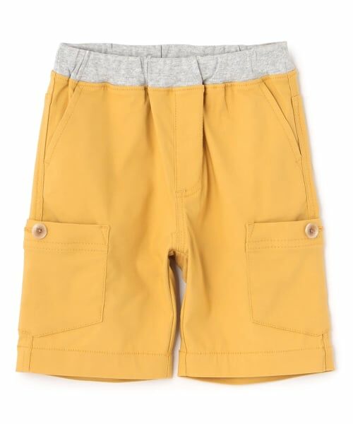 sense of wonder / センス オブ ワンダー ショート・ハーフ・半端丈パンツ | ストレッチツイルカーゴハーフパンツ（カラシ）