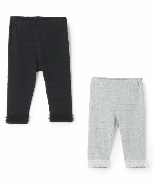 sense of wonder / センス オブ ワンダー レギンス・スパッツ | 裾チュール7分丈レギンス | 詳細5