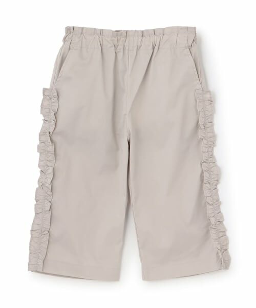 sense of wonder / センス オブ ワンダー その他パンツ | サイドフリルロングパンツ（グレージュ）