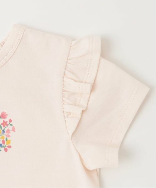 sense of wonder / センス オブ ワンダー Tシャツ | フラワーちょうちょプリント半袖Ｔシャツ | 詳細4