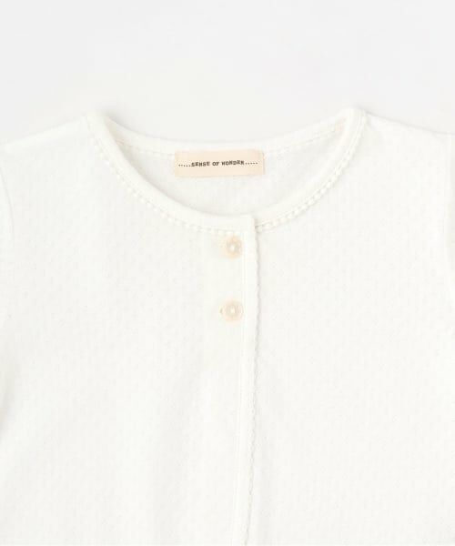 sense of wonder / センス オブ ワンダー カーディガン・ボレロ | レーシー天竺ボレロ | 詳細2