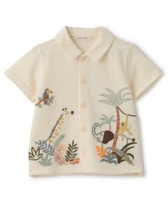 sense of wonder / センス オブ ワンダー シャツ・ブラウス | アニマル刺しゅうカットシャツ