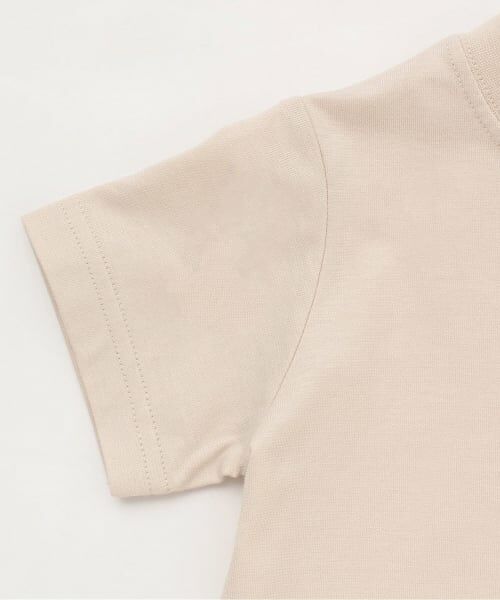 sense of wonder / センス オブ ワンダー Tシャツ | 接触冷感リバティ恐竜アップリケ半袖Ｔシャツ | 詳細3