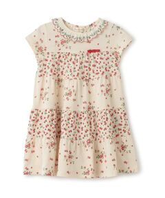 sense of wonder / センス オブ ワンダー ミニ丈・ひざ丈ワンピース | 野イチゴティアードワンピース