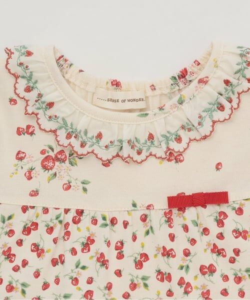 sense of wonder / センス オブ ワンダー ミニ丈・ひざ丈ワンピース | 野イチゴティアードワンピース | 詳細2
