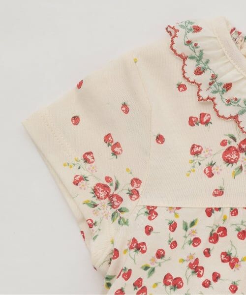 sense of wonder / センス オブ ワンダー ミニ丈・ひざ丈ワンピース | 野イチゴティアードワンピース | 詳細3