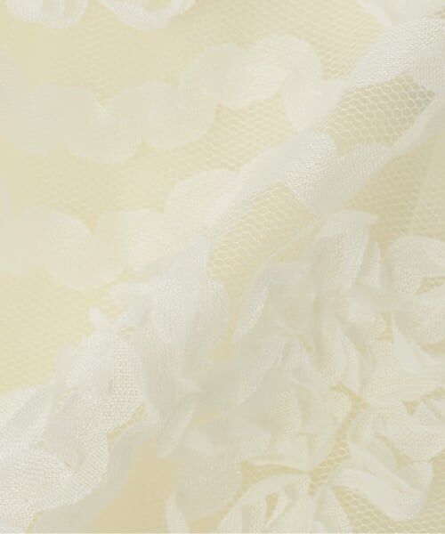 sense of wonder / センス オブ ワンダー ミニ丈・ひざ丈ワンピース | フラワーフリルチュールドレス | 詳細7