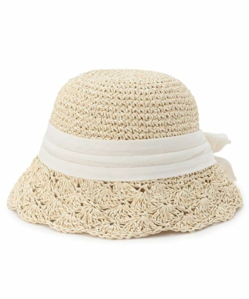 sense of wonder / センス オブ ワンダー ハット | リボンペーパーハット（白）