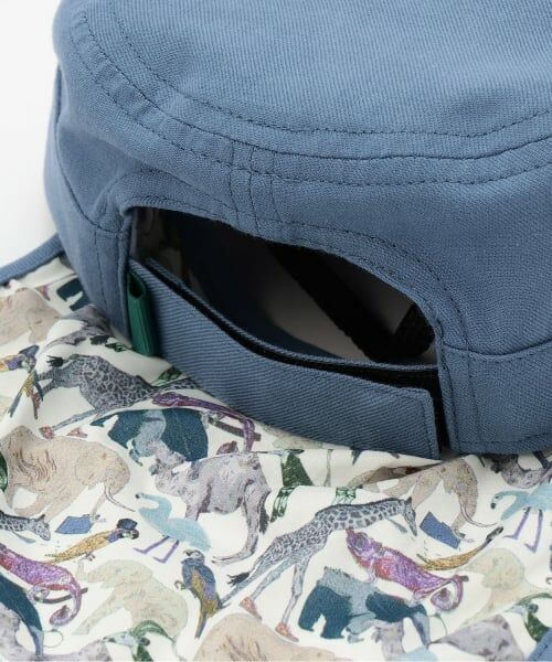 sense of wonder / センス オブ ワンダー キャップ | リバティ日よけ布つきワークキャップ | 詳細2