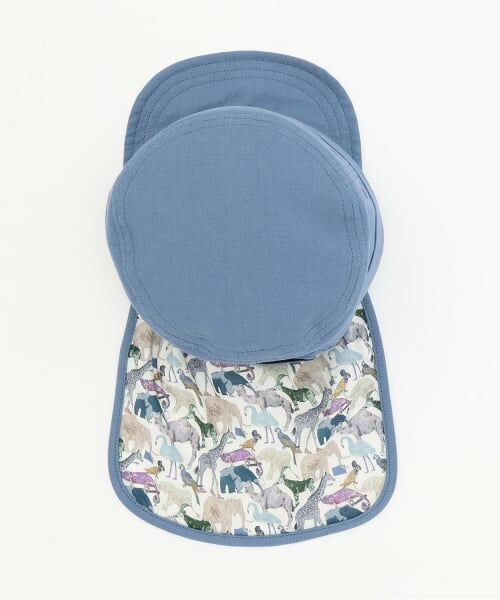 sense of wonder / センス オブ ワンダー キャップ | リバティ日よけ布つきワークキャップ | 詳細4