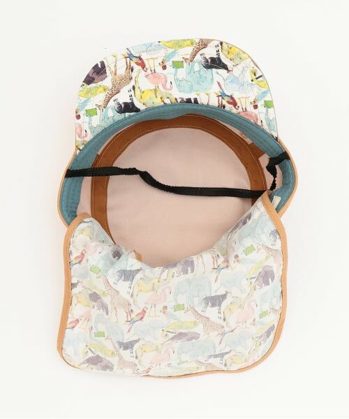 sense of wonder / センス オブ ワンダー キャップ | リバティ日よけ布つきワークキャップ | 詳細5