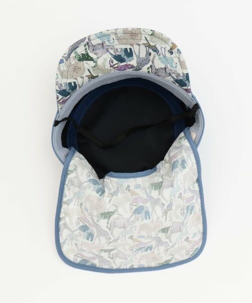 sense of wonder / センス オブ ワンダー キャップ | リバティ日よけ布つきワークキャップ | 詳細6