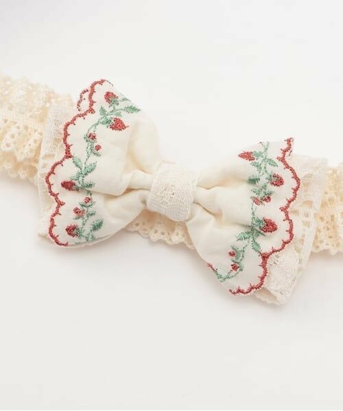 sense of wonder / センス オブ ワンダー カチューシャ・カチューム・その他 | 【オーガニック】野イチゴリボンヘアバンド | 詳細2