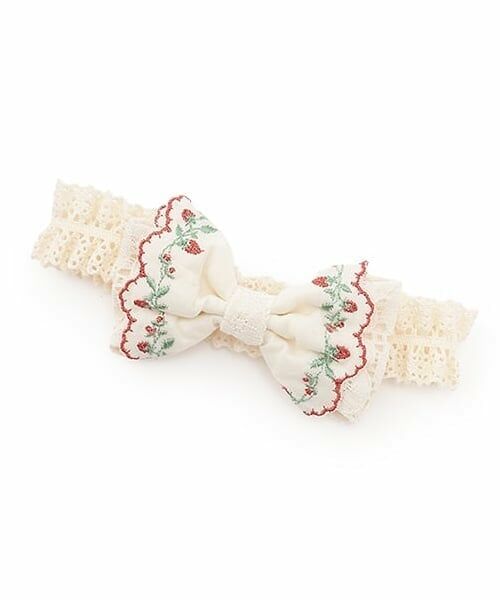 sense of wonder / センス オブ ワンダー カチューシャ・カチューム・その他 | 【オーガニック】野イチゴリボンヘアバンド | 詳細5