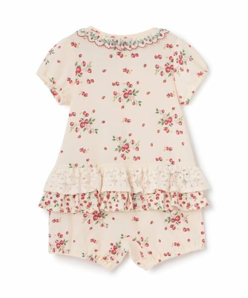 sense of wonder / センス オブ ワンダー ロンパース | オーガニック野イチゴ半袖ショートオール | 詳細1