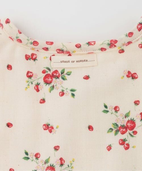 sense of wonder / センス オブ ワンダー ベビー・キッズウエア | 野イチゴガーゼスリーパー | 詳細6
