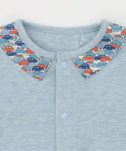 sense of wonder / センス オブ ワンダー ロンパース | リバティCarsオーガニックボディスーツ | 詳細2