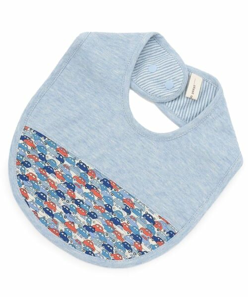 sense of wonder / センス オブ ワンダー スタイ・ビブ | リバティCarsオーガニックスタイ（ブルー）
