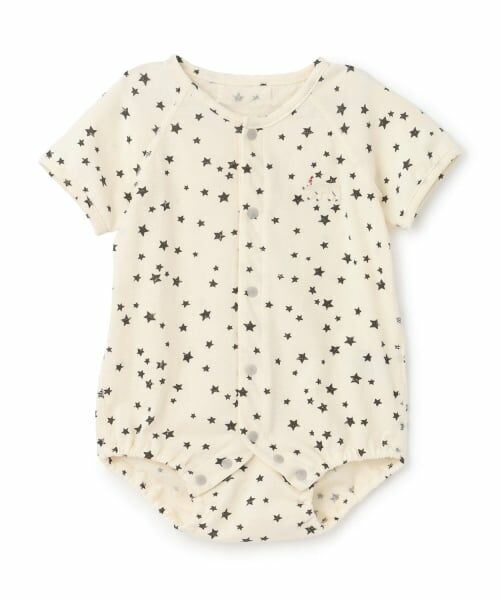 sense of wonder / センス オブ ワンダー ロンパース | オーガニックスターボディスーツ（ECRU(キナリ)）