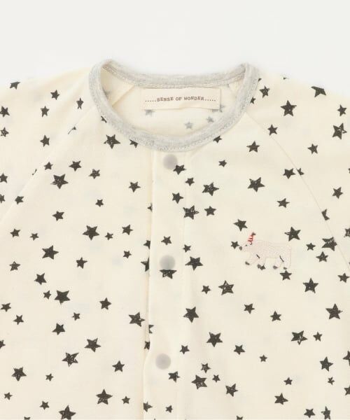 sense of wonder / センス オブ ワンダー ロンパース | オーガニックスター半袖2WAYオール | 詳細3