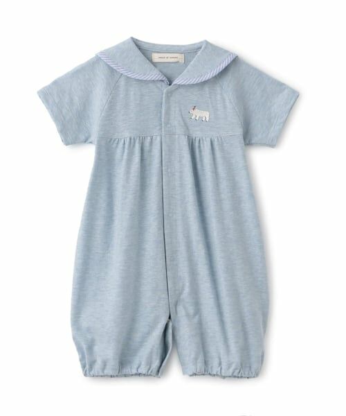 sense of wonder / センス オブ ワンダー ロンパース | オーガニックセーラー半袖2WAYオール【日本製】 | 詳細2