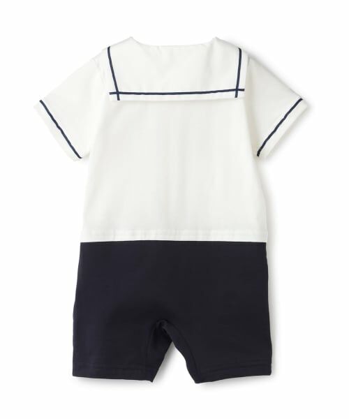 sense of wonder / センス オブ ワンダー ロンパース | セーラー半袖ショートオール | 詳細1