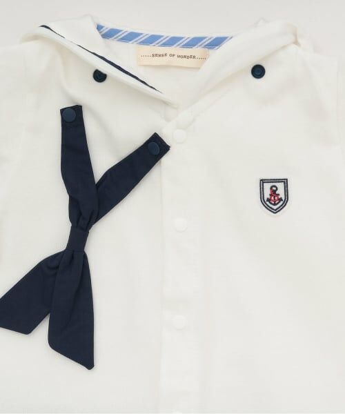 sense of wonder / センス オブ ワンダー ロンパース | セーラー半袖ショートオール | 詳細3