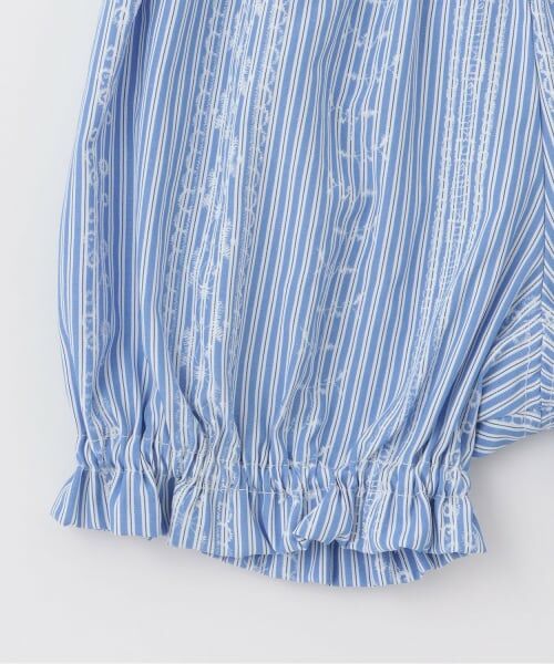 sense of wonder / センス オブ ワンダー ベビー・キッズウエア | レースプリントストライプベビースーツ | 詳細7