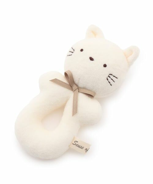 sense of wonder / センス オブ ワンダー おもちゃ・トイカメラ | ☆シャーリングパイルラトル【日本製】（ECRU(キナリ)）