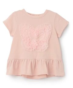 ちょうちょチュールフリルTシャツ