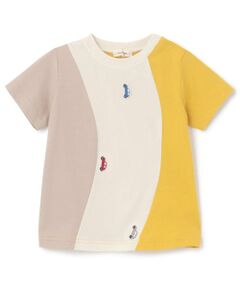 sense of wonder / センス オブ ワンダー Tシャツ | 接触冷感カーブ切り替え車刺しゅう半袖Ｔシャツ