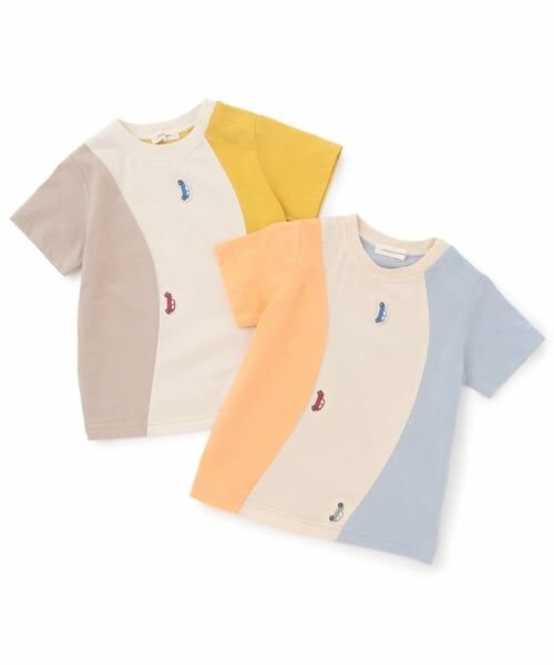 sense of wonder / センス オブ ワンダー Tシャツ | 接触冷感カーブ切り替え車刺しゅう半袖Ｔシャツ | 詳細7
