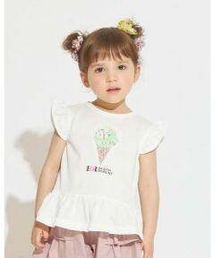 sense of wonder / センス オブ ワンダー Tシャツ | 【サーティワン アイスクリーム】リバティアップリケ袖なしTシャツ