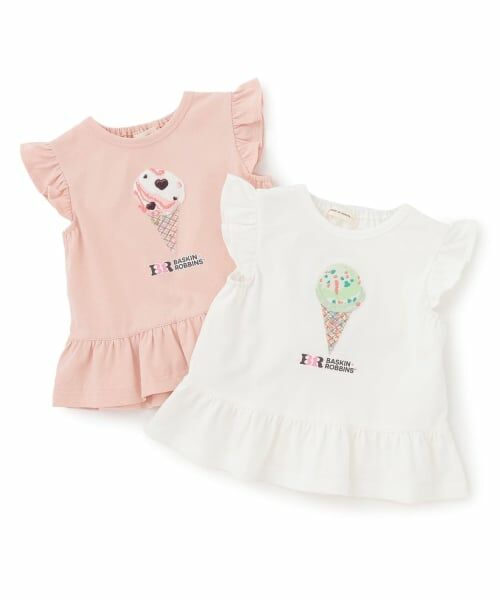 sense of wonder / センス オブ ワンダー Tシャツ | 【サーティワン アイスクリーム】リバティアップリケ袖なしTシャツ | 詳細14