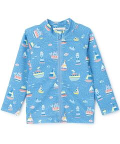 【SWIM】マリン柄男の子ラッシュガード