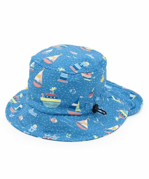 sense of wonder / センス オブ ワンダー 水着・スイムグッズ | 【SWIM】マリン柄男の子スイムキャップ(ブルー)