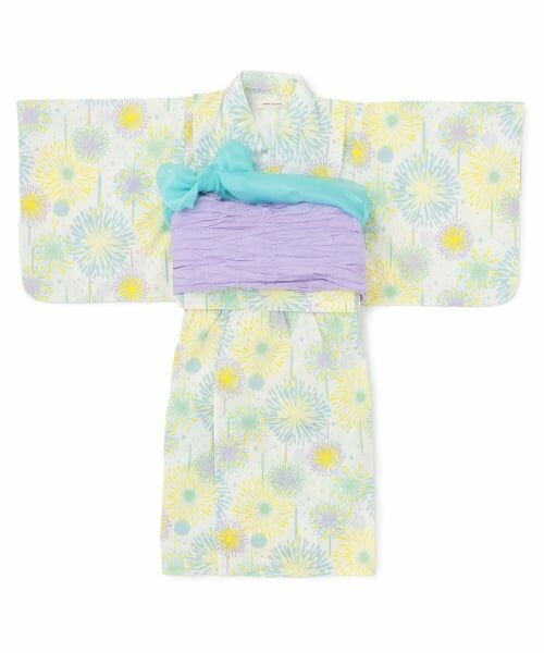 sense of wonder / センス オブ ワンダー 着物・浴衣・小物類 | 花火柄浴衣セット(ECRU(キナリ))