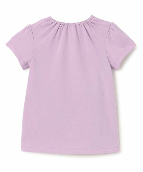 sense of wonder / センス オブ ワンダー Tシャツ | 【シナモロール/クロミ】リバティアップリケAラインTシャツ | 詳細3