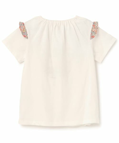 sense of wonder / センス オブ ワンダー Tシャツ | 【ハローキティ/マイメロディ】リバティアップリケフリルTシャツ | 詳細1