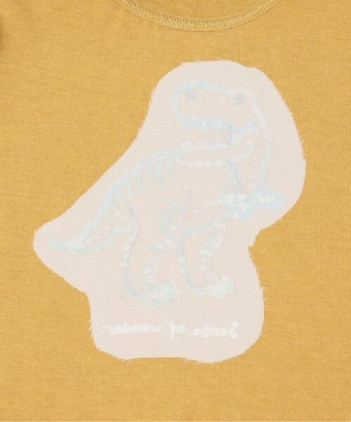 sense of wonder / センス オブ ワンダー Tシャツ | 恐竜刺しゅう長袖Tシャツ | 詳細4