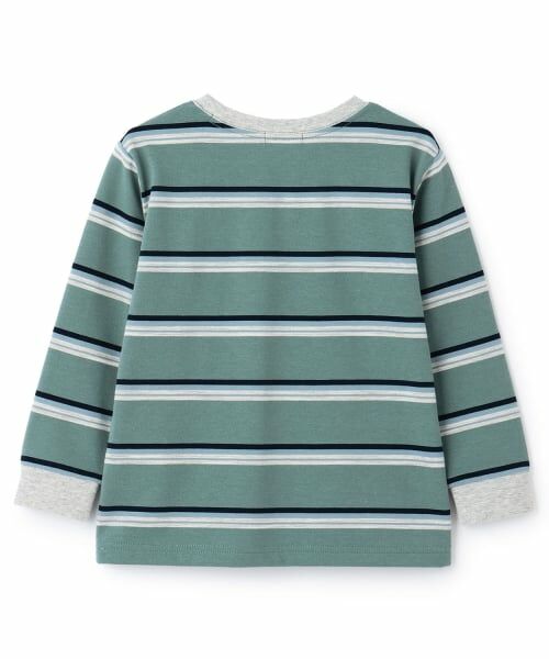 sense of wonder / センス オブ ワンダー Tシャツ | ケーブルポケットボーダーTシャツ | 詳細1