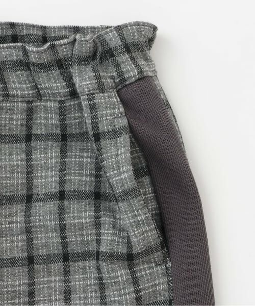 sense of wonder / センス オブ ワンダー その他パンツ | ジャカードチェックテーパードパンツ | 詳細4
