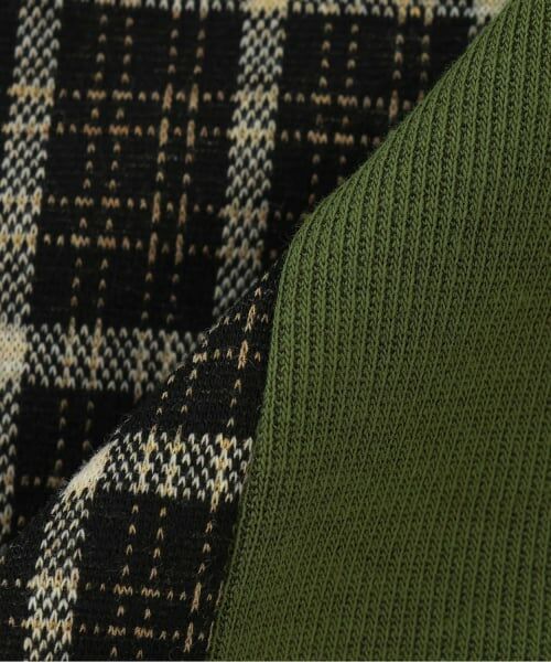 sense of wonder / センス オブ ワンダー スウェット | ジャカードチェック切り替えトレーナー | 詳細5