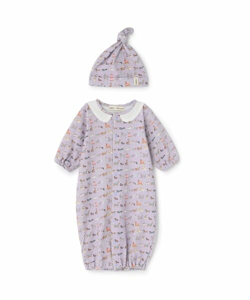 sense of wonder / センス オブ ワンダー ロンパース | 【Cath Kidston】キャップ付2WAYオール Stanley and Friends（ブルー）